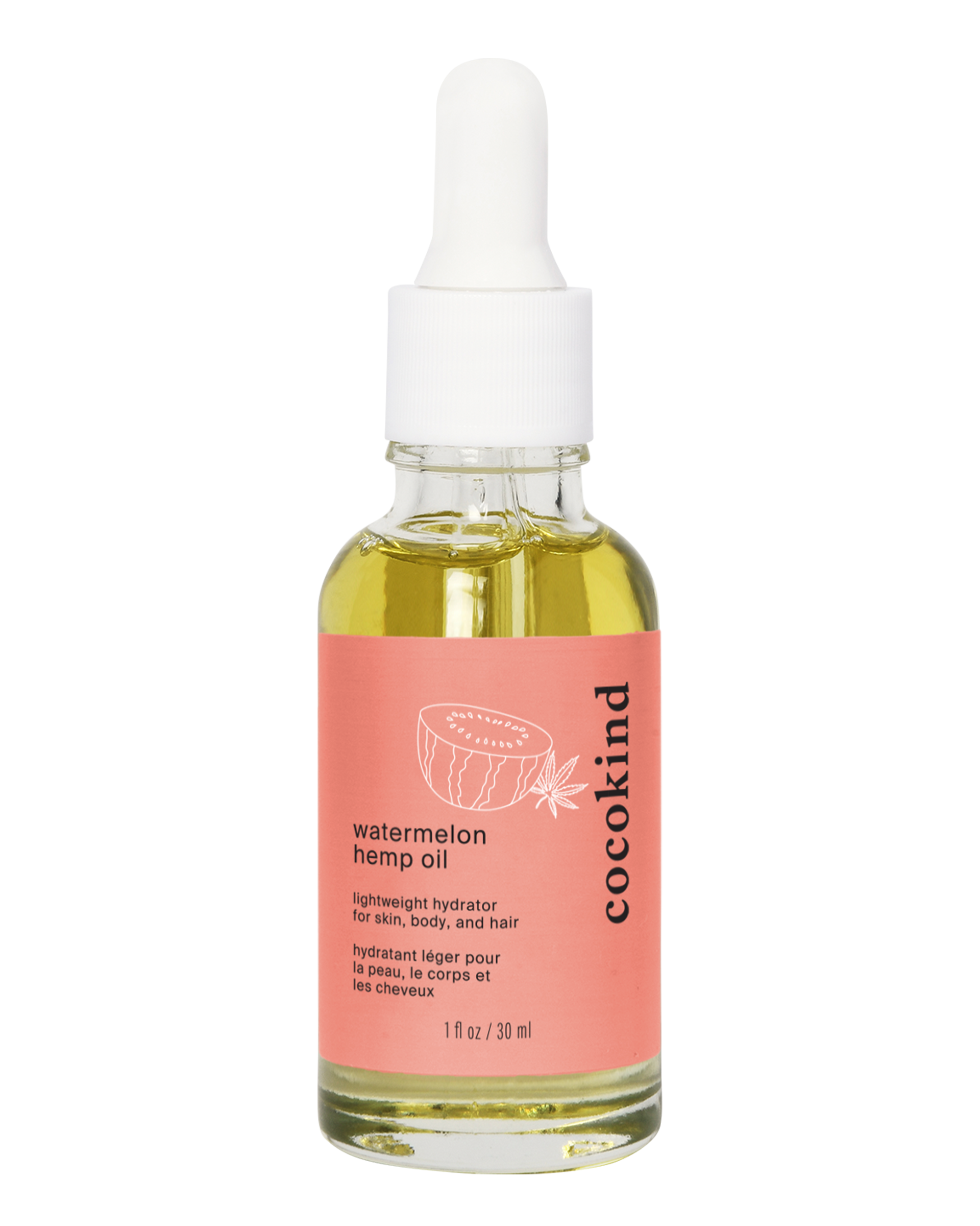 watermelon hemp 3-in-1 oil - cocokind
