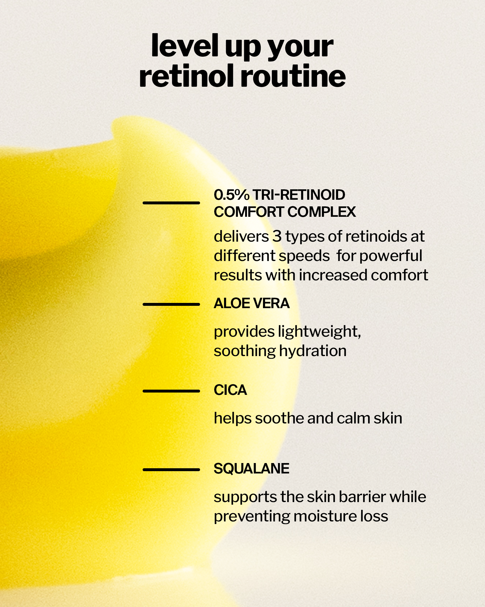 advanced retinol gel 0.5% - cocokind