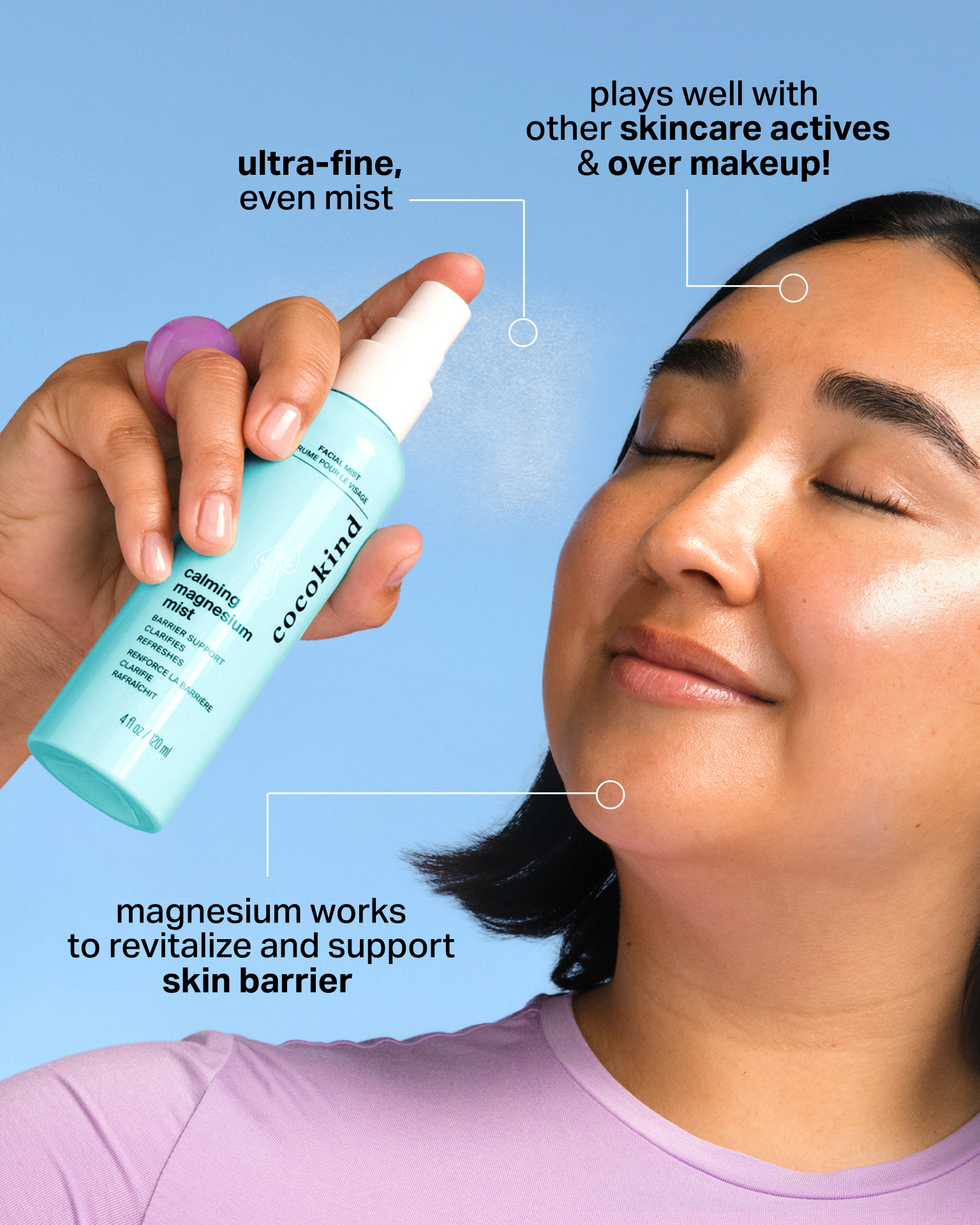 calming magnesium mist - cocokind