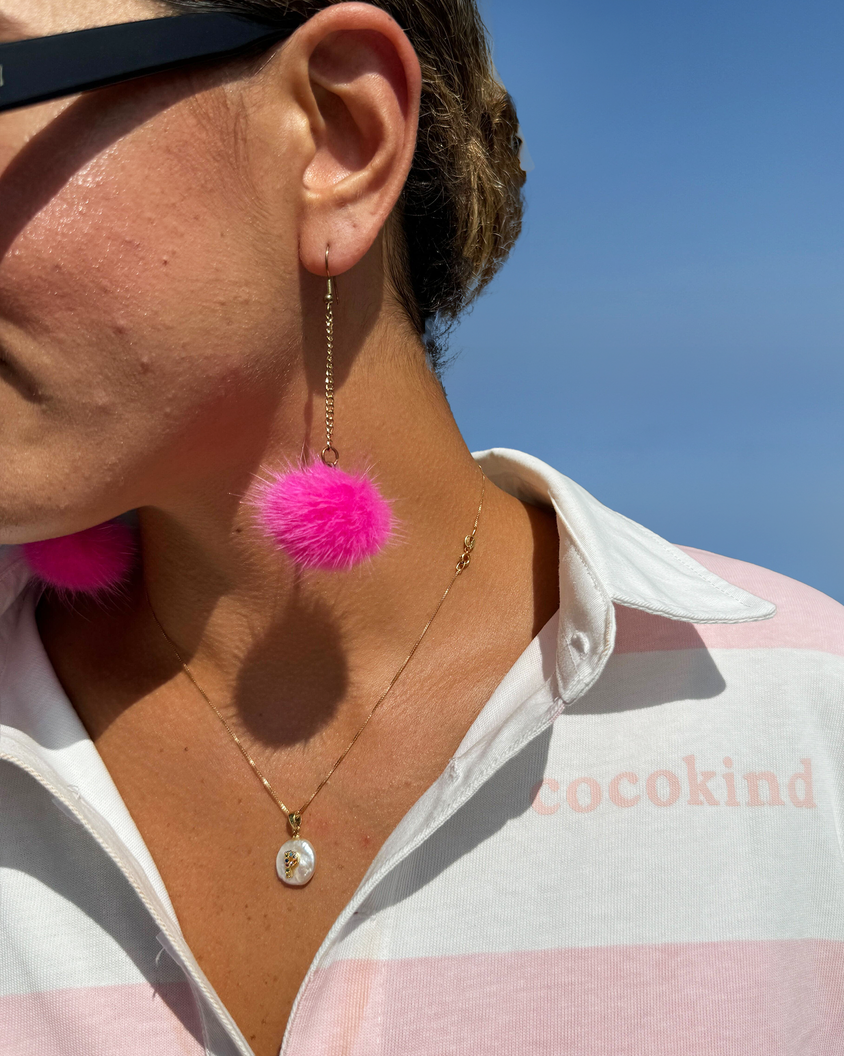 club kind pink polo - cocokind