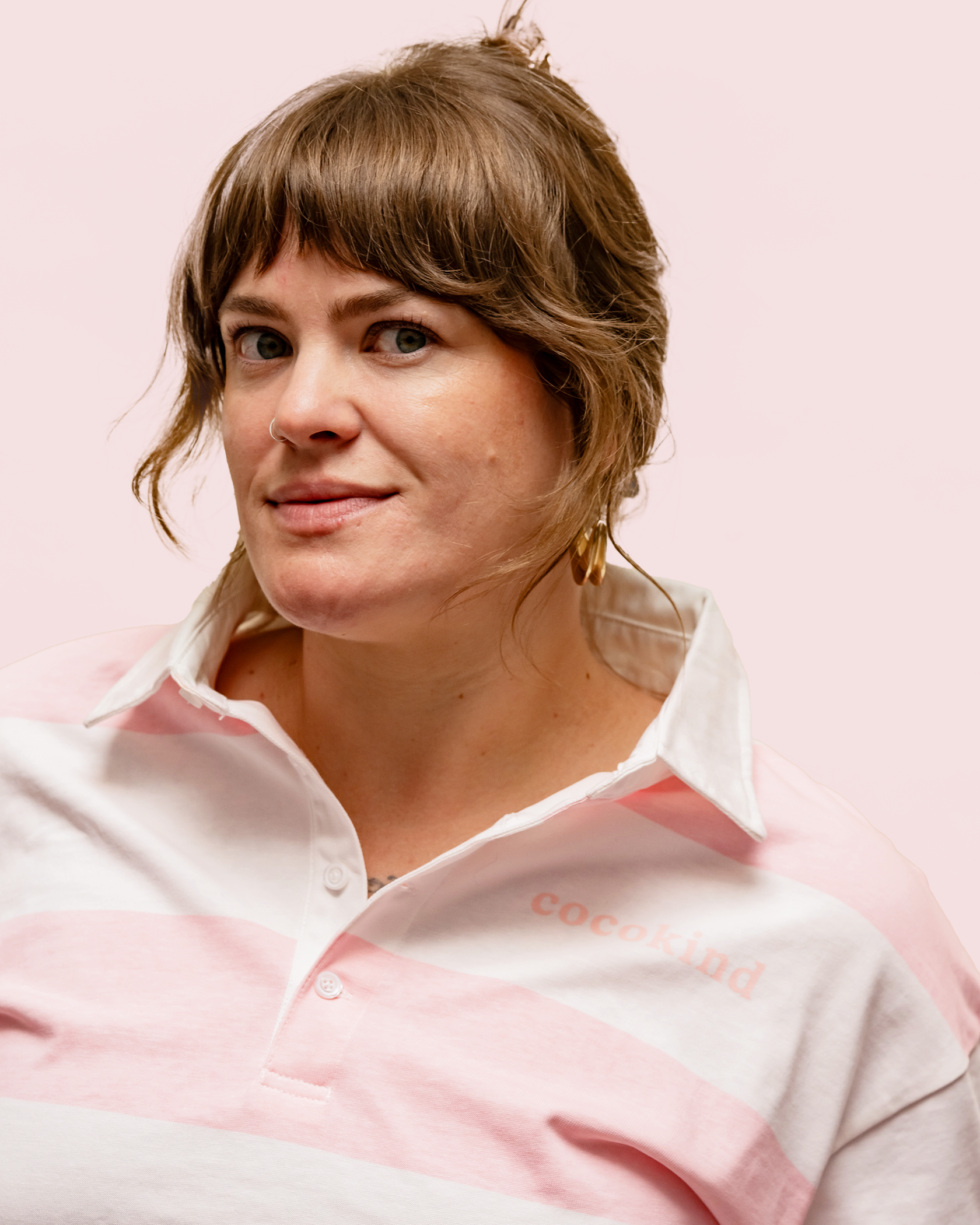 club kind pink polo - cocokind